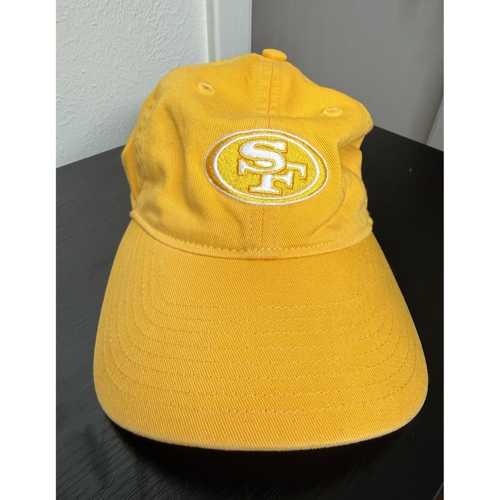 Reebok San Francisco 49ers NFL Gold Cap Hat, Officially Licensed Gold on Gold